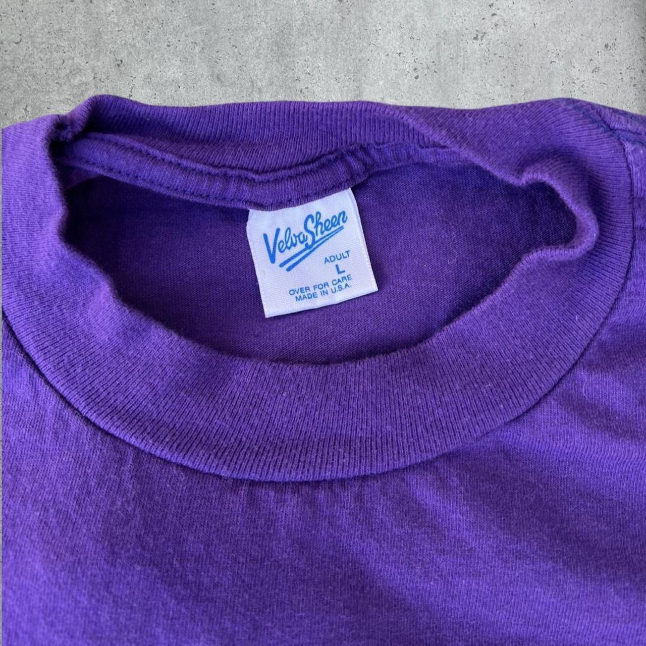 Velva Sheen Women's Purple T-shirt | Depop