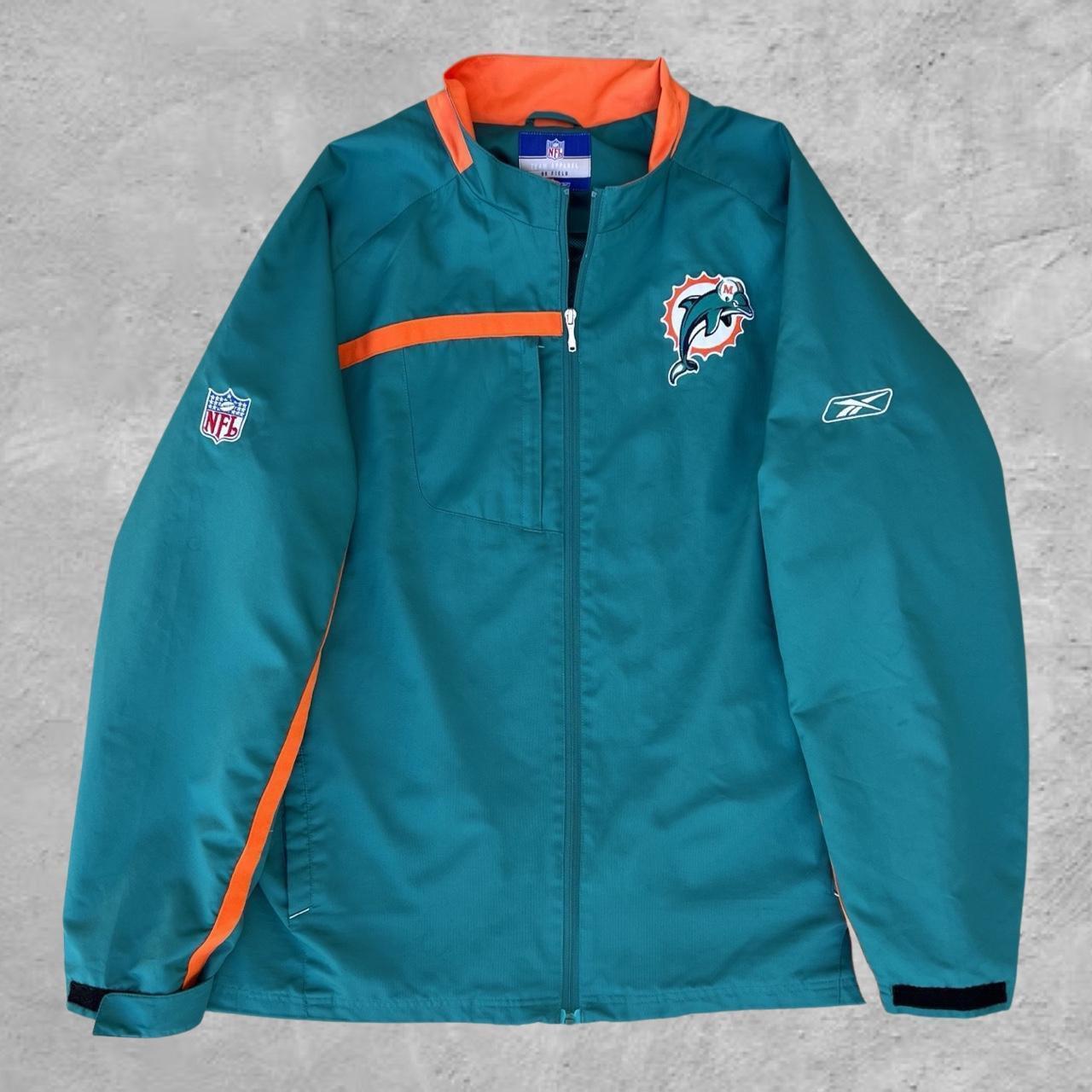 Miami dolphins windbreaker - Depop