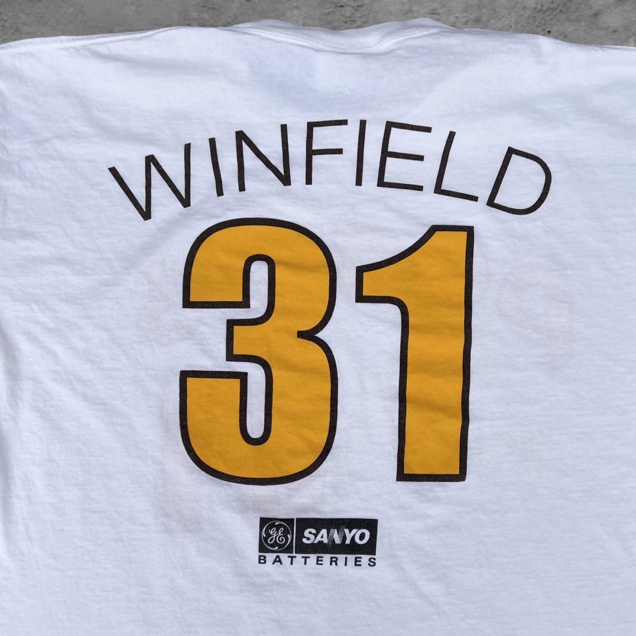 Vintage Padres T-shirt 90's Dave Winfield Awesome - Depop
