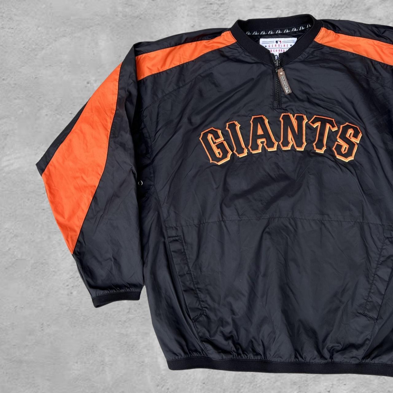 Vintage San Francisco Giants Satin Chalk Line jacket - Depop