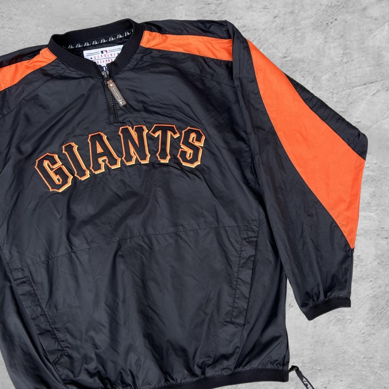 Vintage San Francisco Giants Satin Chalk Line jacket - Depop