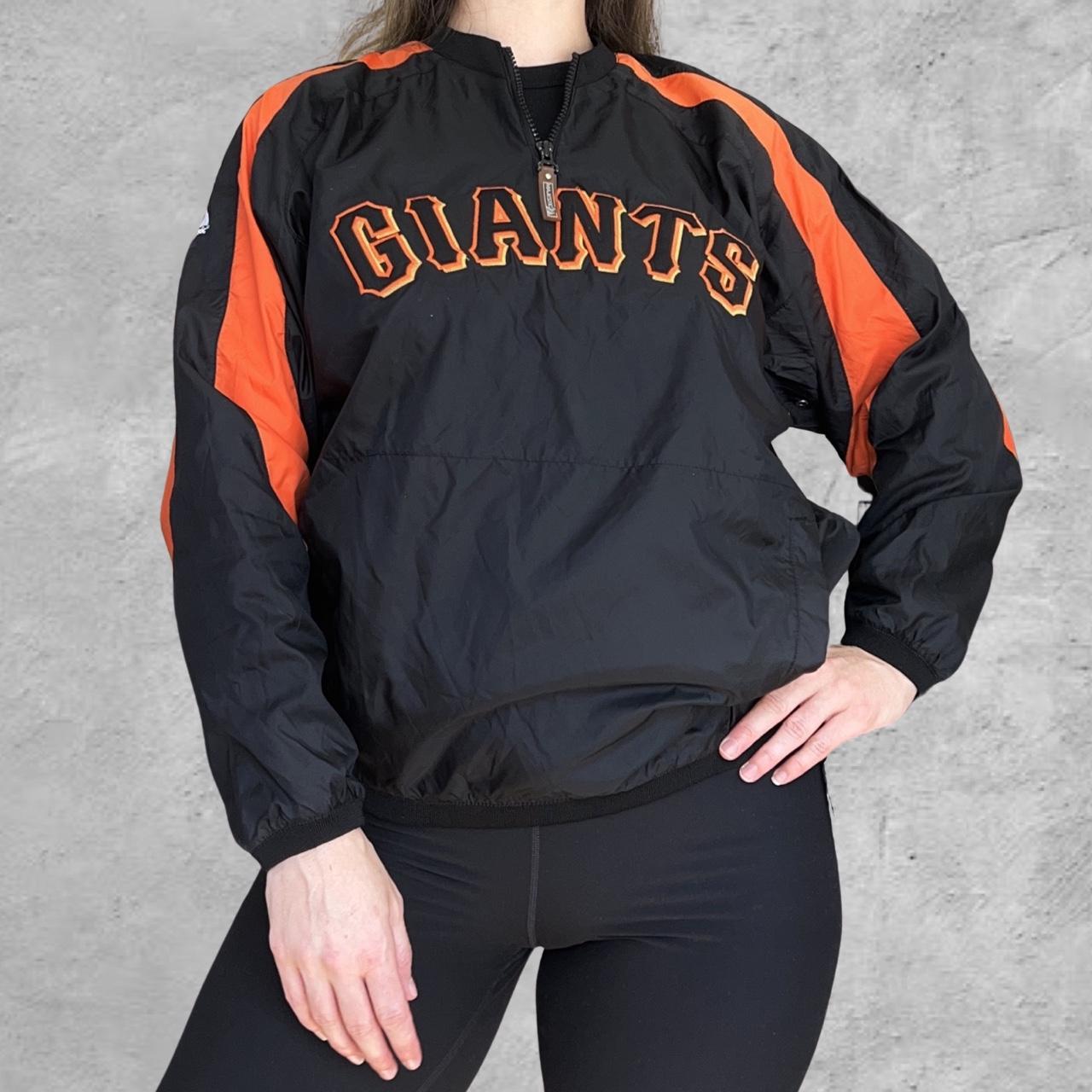 Vintage San Francisco Giants Satin Chalk Line jacket - Depop