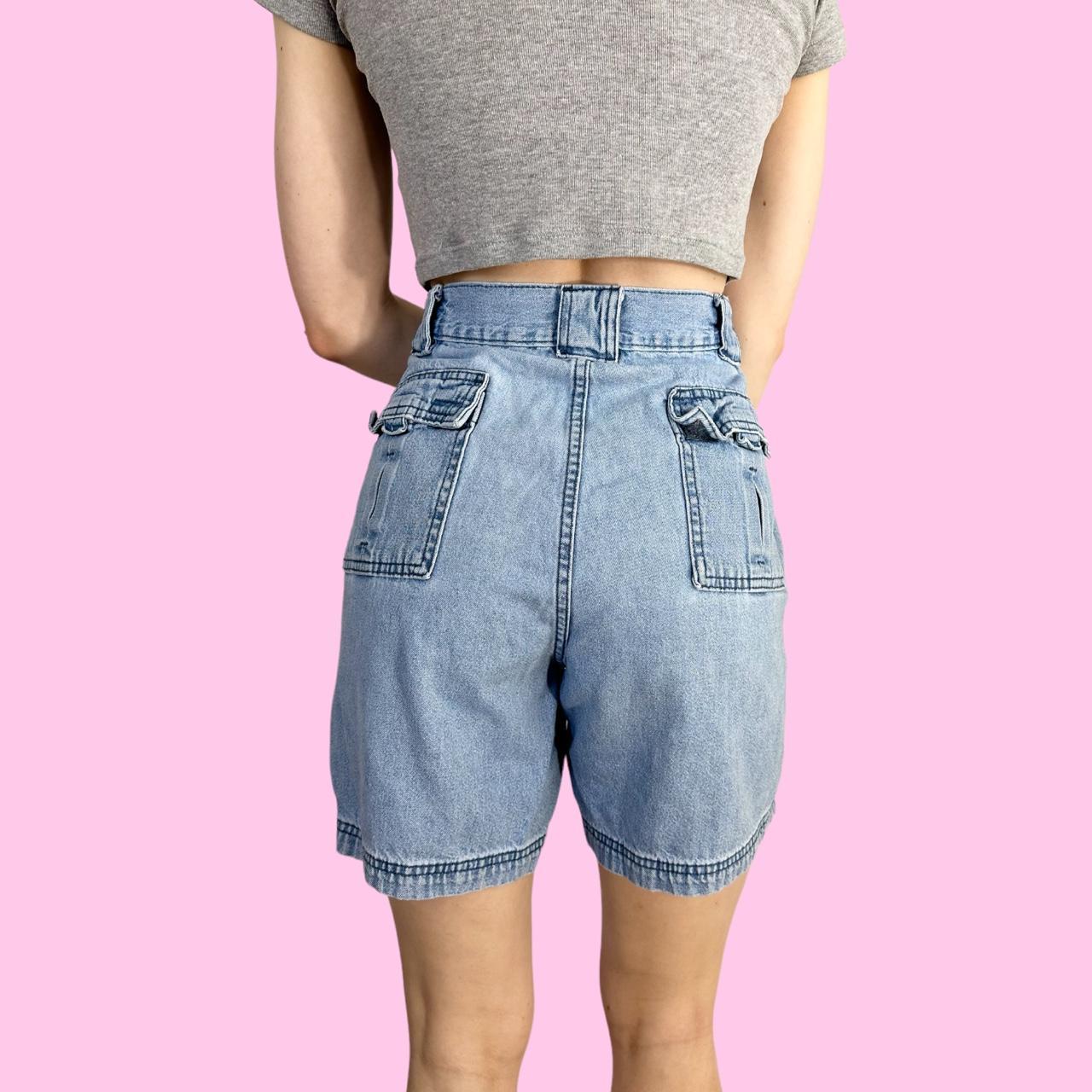 St. John's Bay Women's Blue Shorts Depop