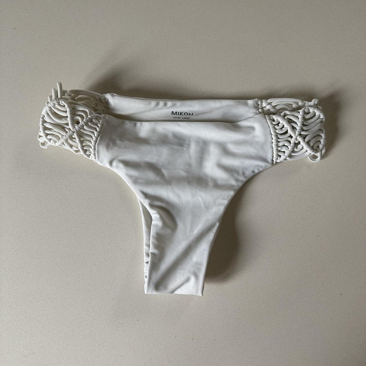 Acacia Swimwear Women's White Bikiniandtankinibottoms Depop