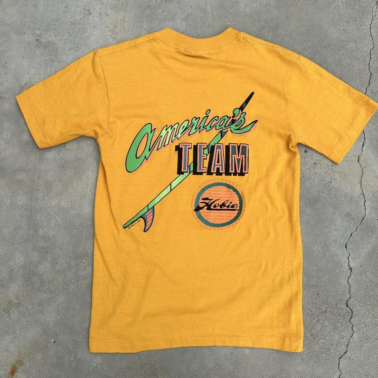 Vintage 1985 made in USA single stitched Hobie... Depop