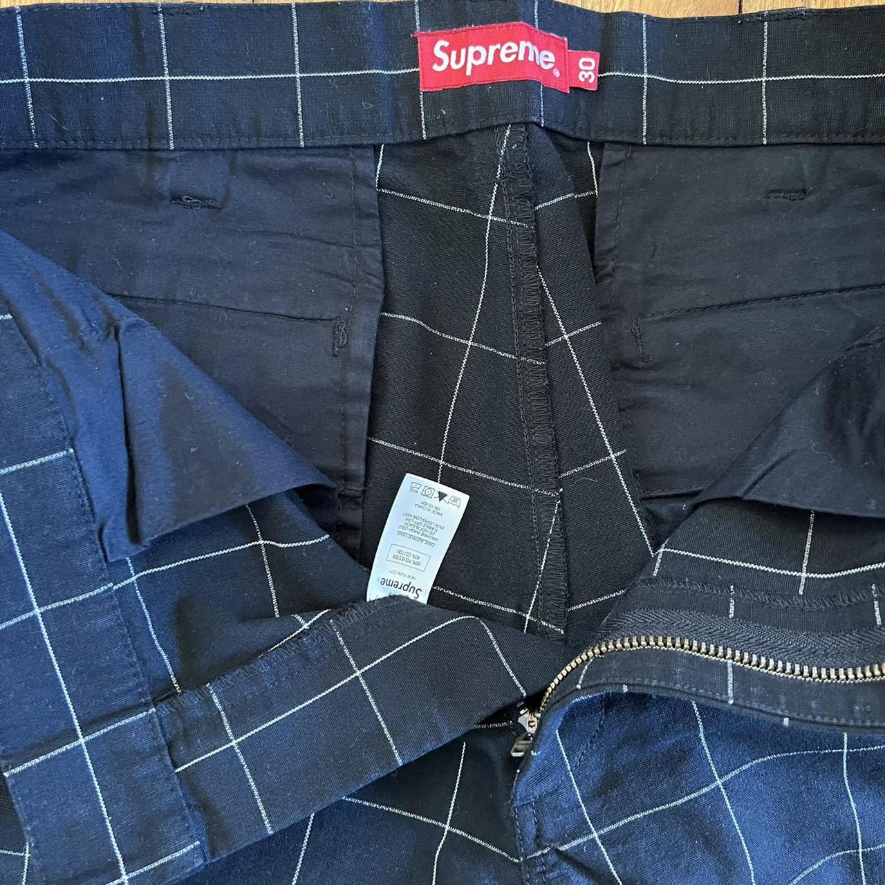 Supreme Work Pant Windowpane SS14 Flawless... - Depop