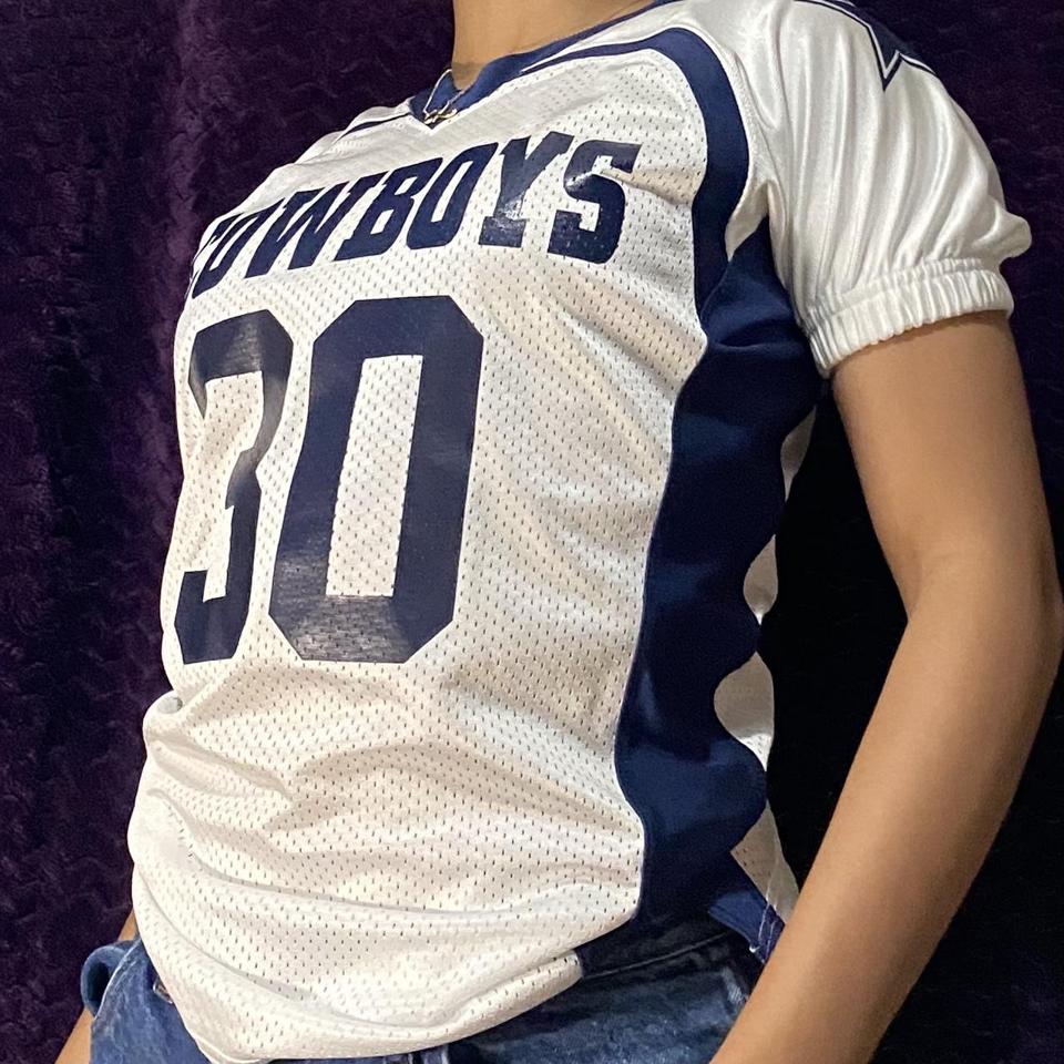 PRE-LOVED- PINK DALLAS COWBOYS FOOTBALL JERSEY. - Depop