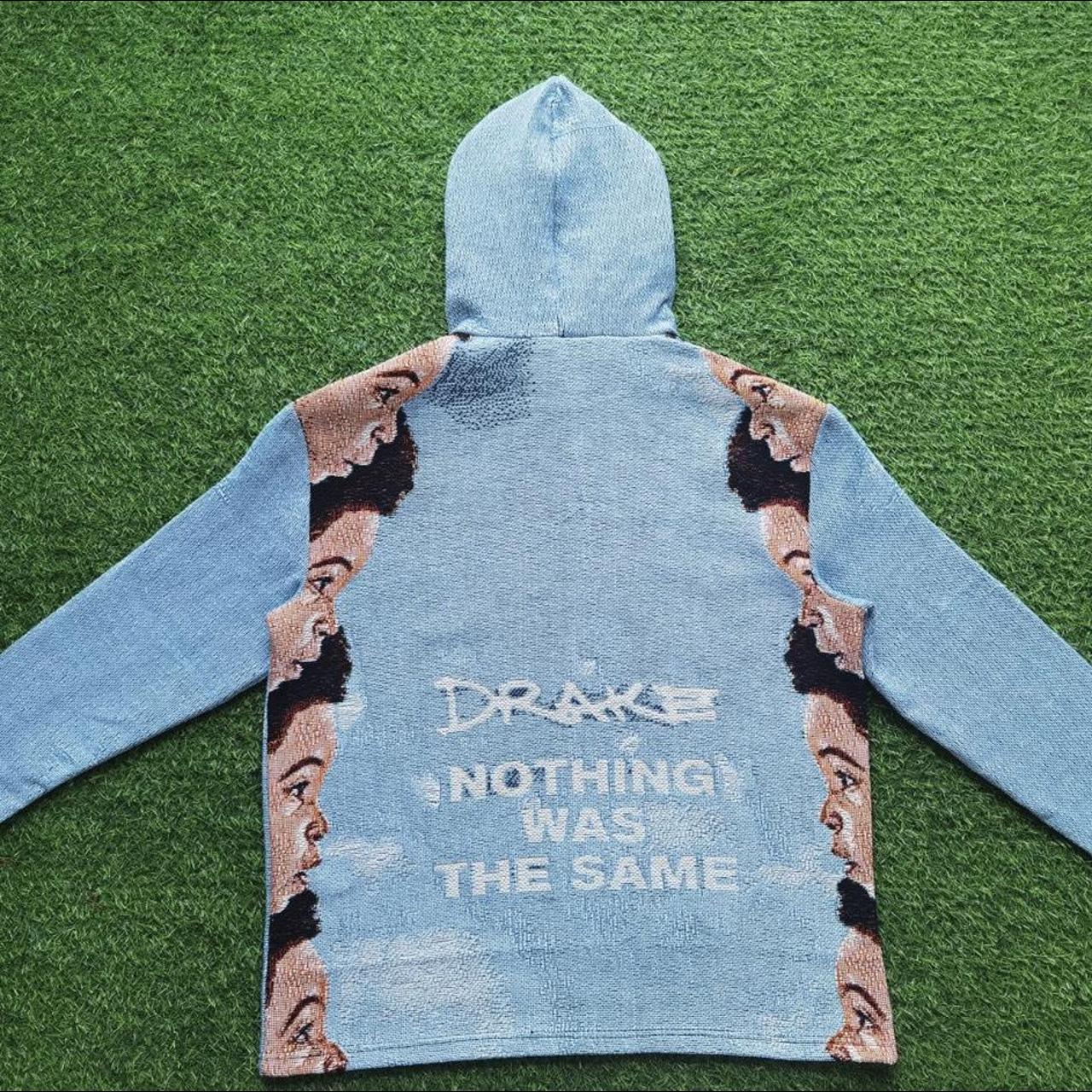 HANDMADE DRAKE TAPESTRY HOODIE ☁️ ☁️ White silk lined... Depop
