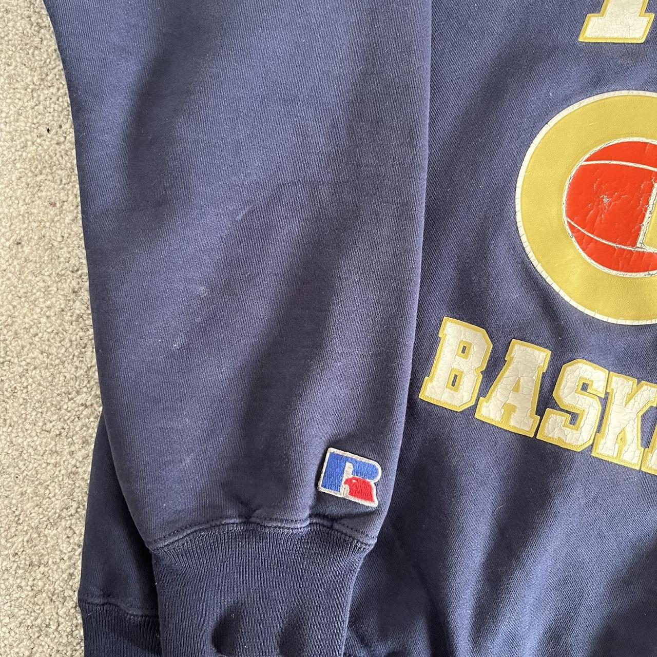 Russell Athletic Men's Navy Sweatshirt | Depop