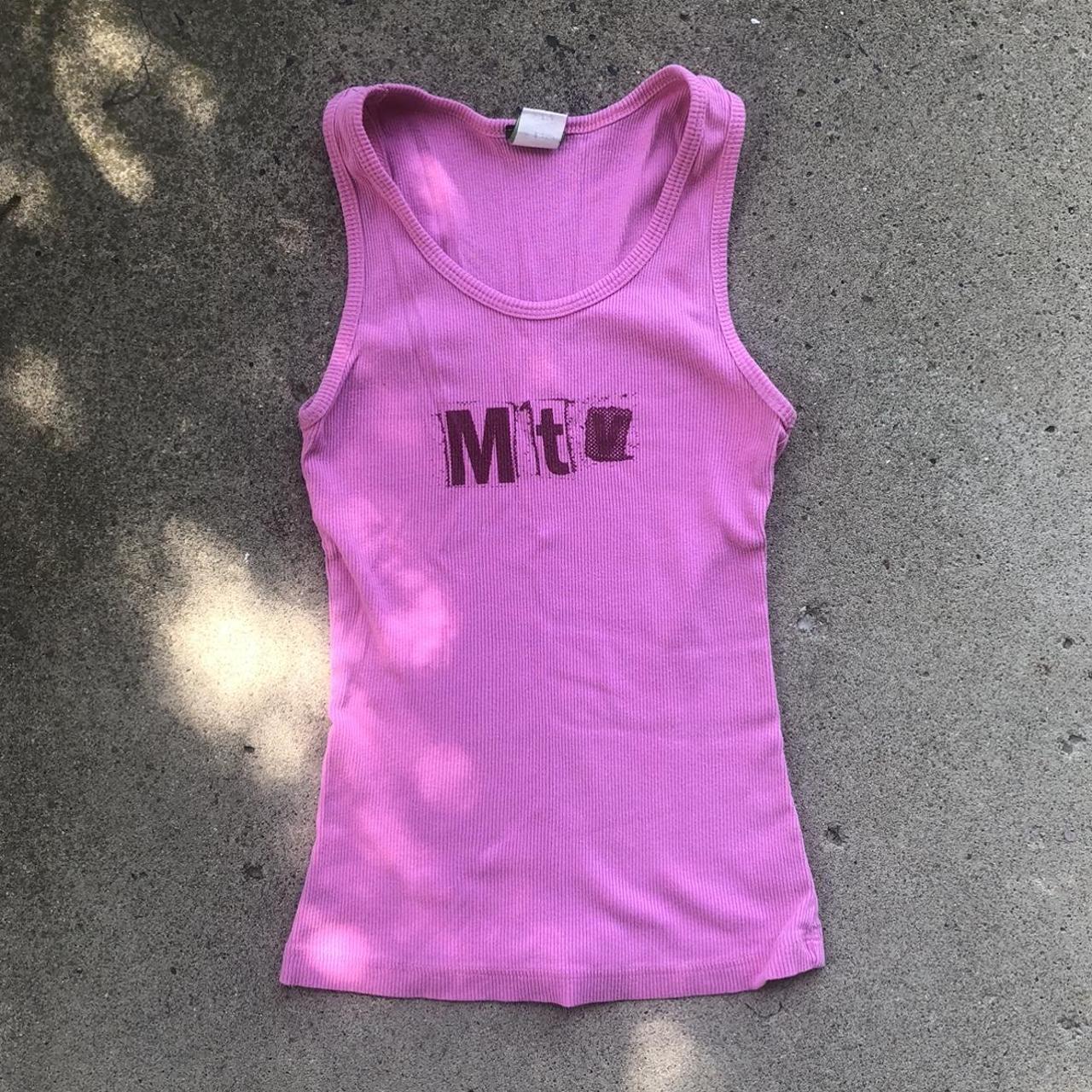Women's Pink Vest Depop