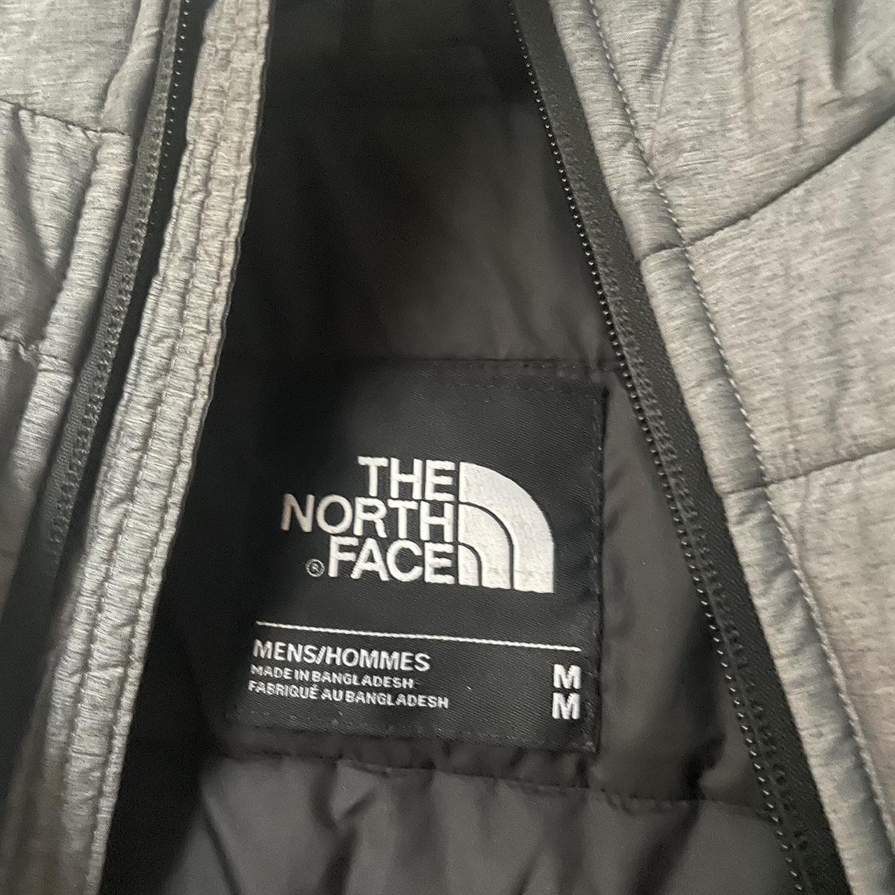 The North Face Puffer Jacket Grey. 550 Excellent... - Depop