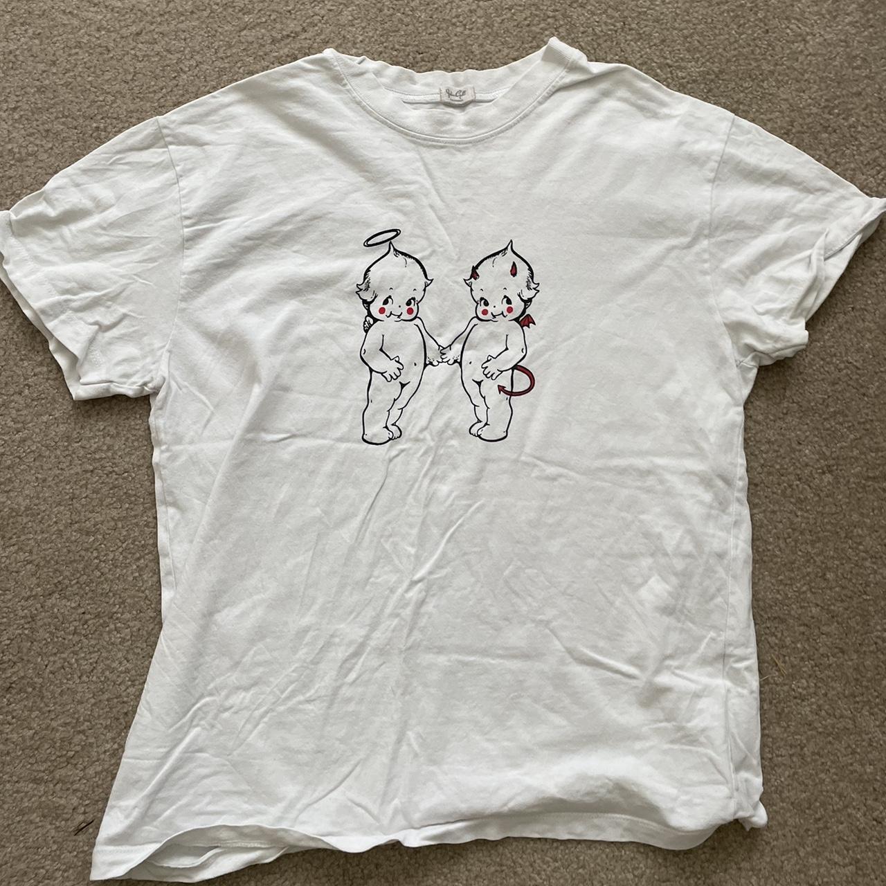 Brandy Melville / John galt angel & devil t... Depop