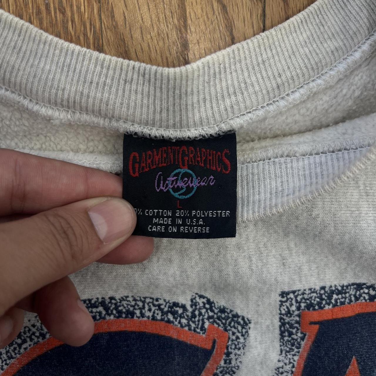 1994 Chicago Bears x Garfield sweatshirt (L) Vibrant... - Depop