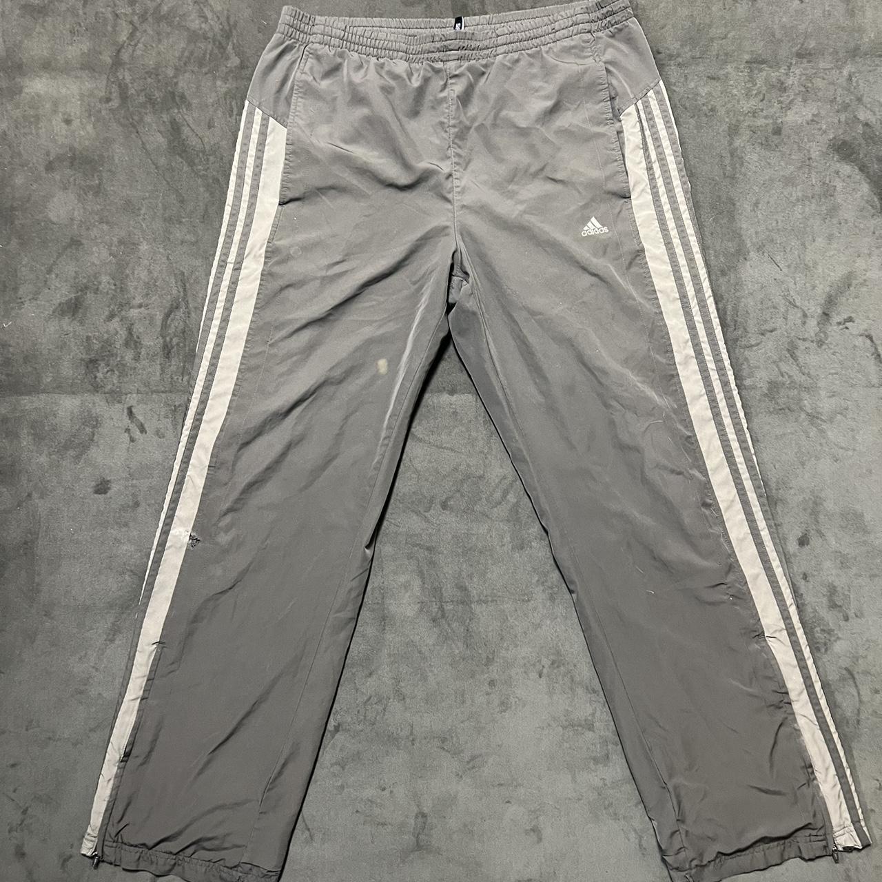 Light grey 2024 adidas track pants