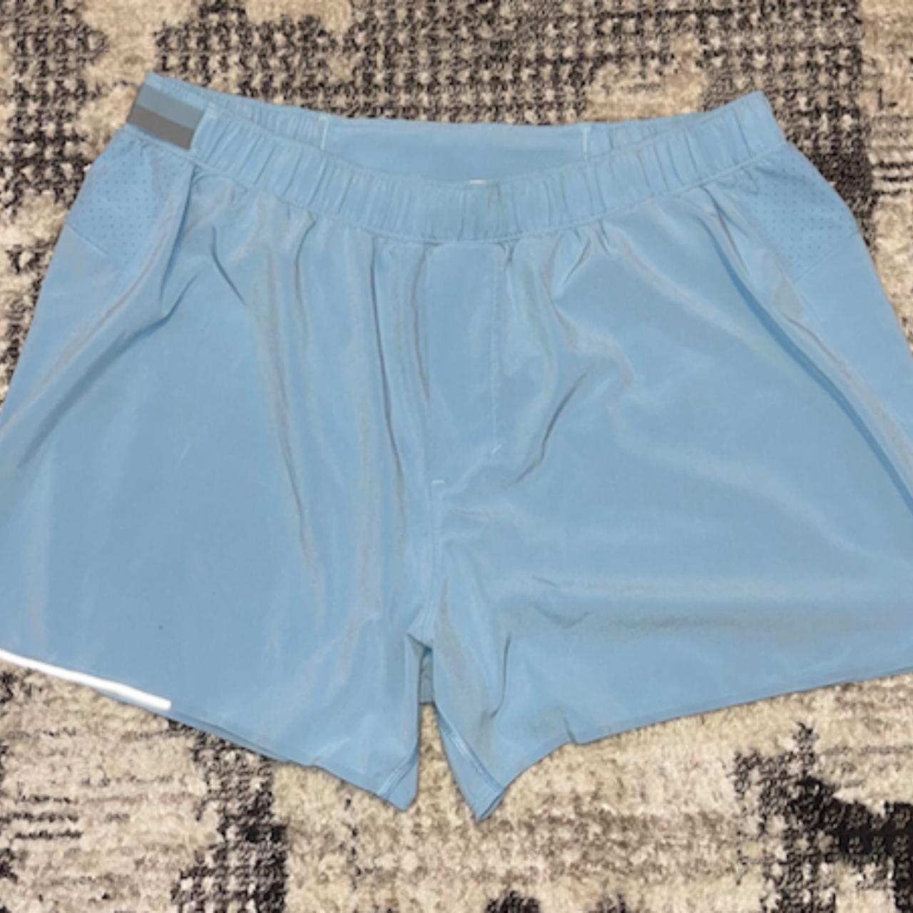 Cutting liner out sale of running shorts