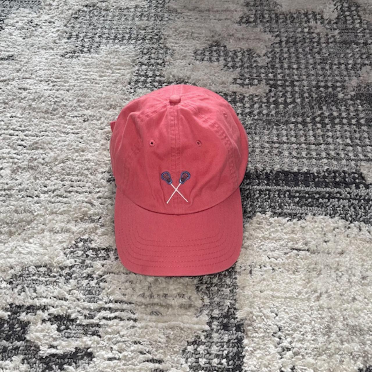 Pink Lacrosse Stick Vineyard Vines Hat. Hat... Depop