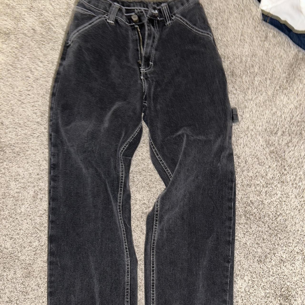 Brandy Melville Women's Black Jeans Depop