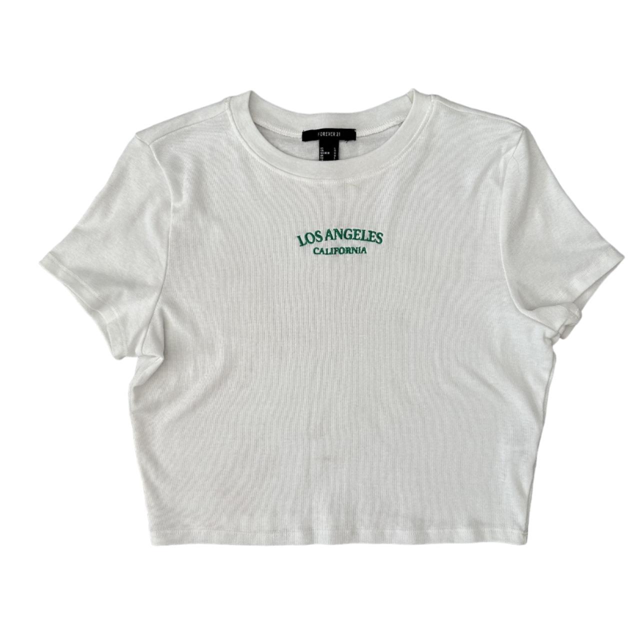 FOREVER 21 LOS ANGELES CALIFORNIA CROPPED BABY