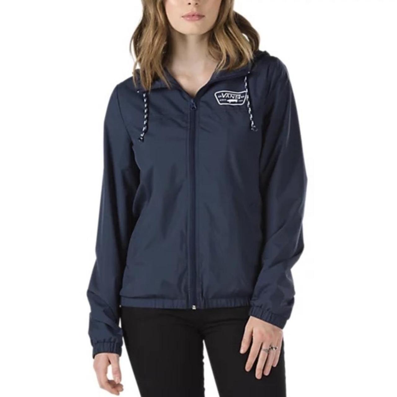 Vans windbreaker womens navy new arrivals