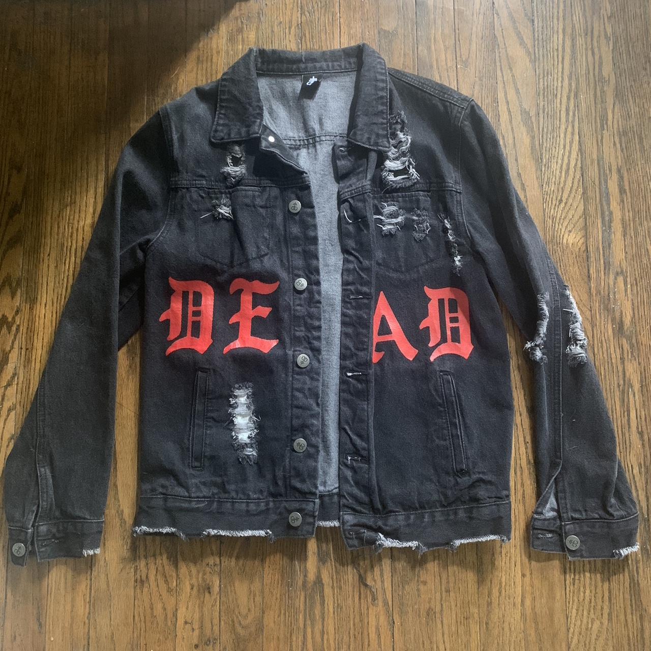 DROP DEAD jean jacket from old collection. Worn... - Depop