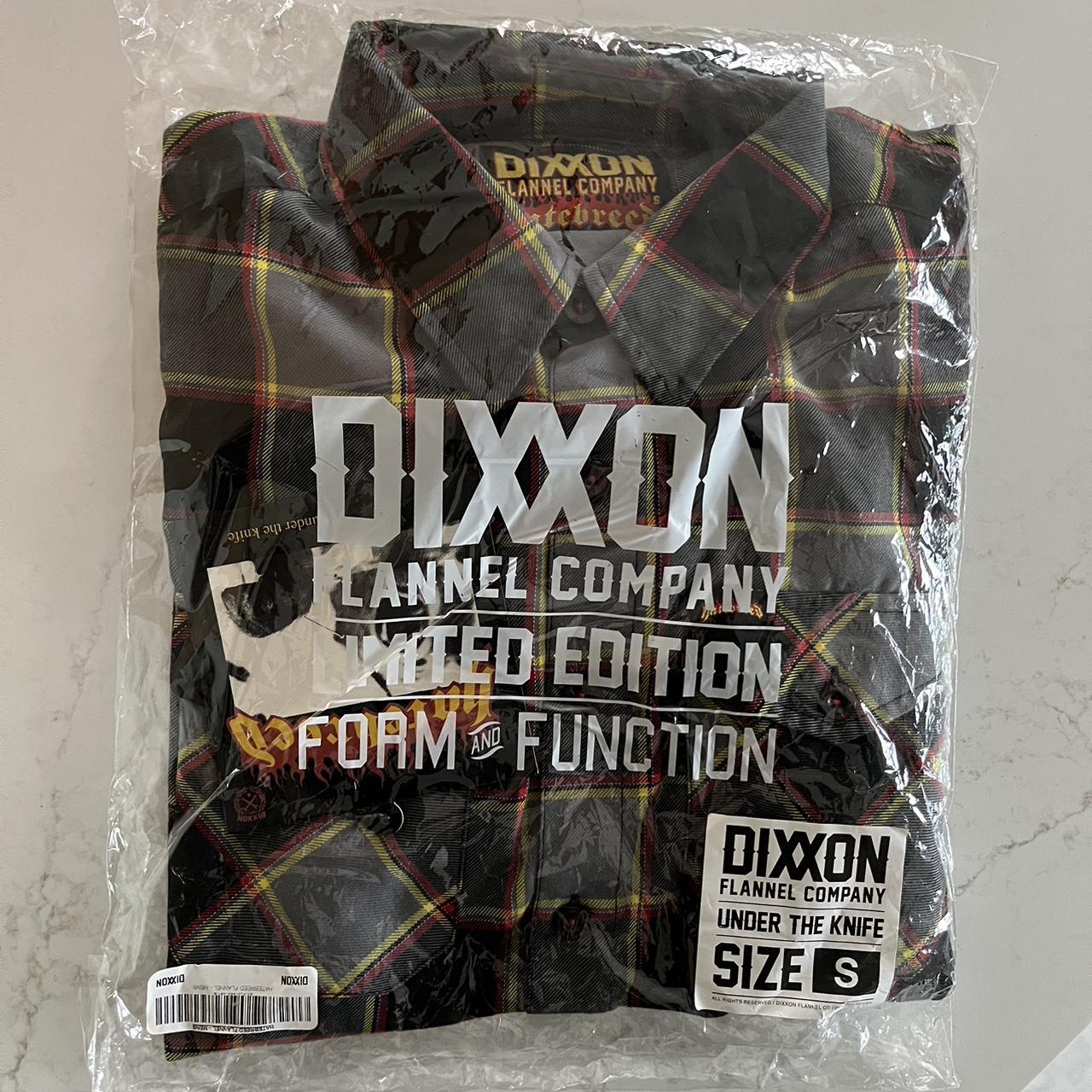 DIXXON Hatebreed Under the hot Knife Flannel Mens Large