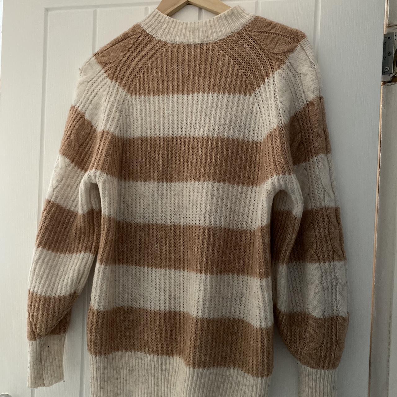 ˑ༄ؘ ۪۪۫۫ BRANDY MELVILLE STRIPED SWEATER DUPE Depop