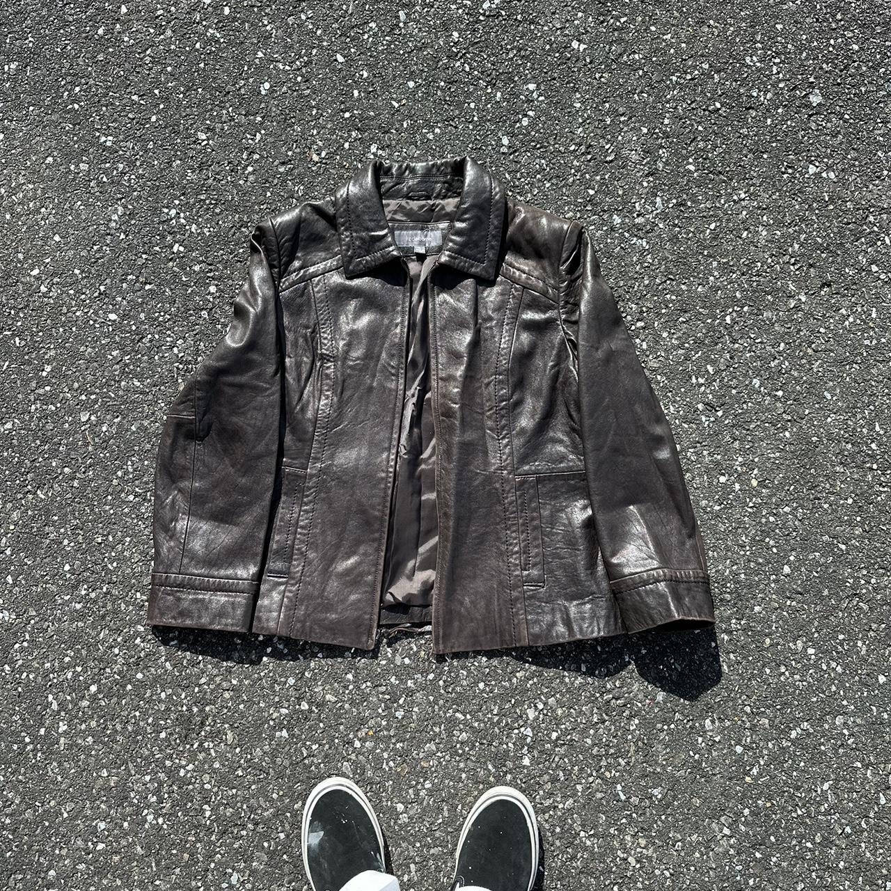 Liz claiborne 2024 leather jacket