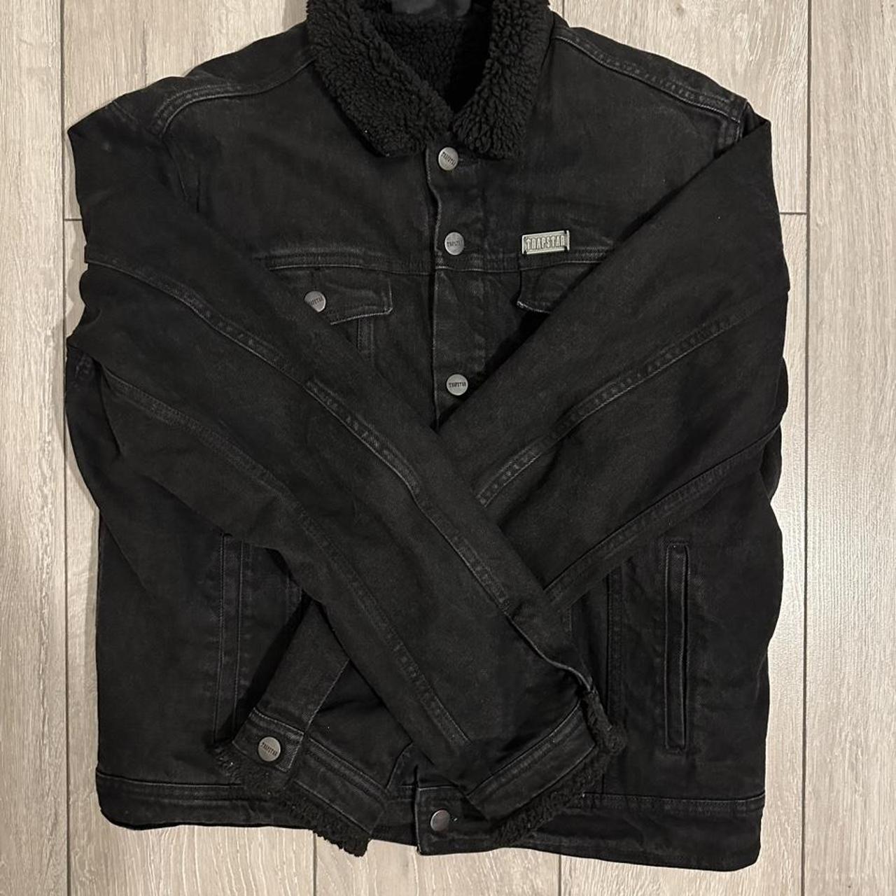 Trapstar Men's Black Jacket Depop