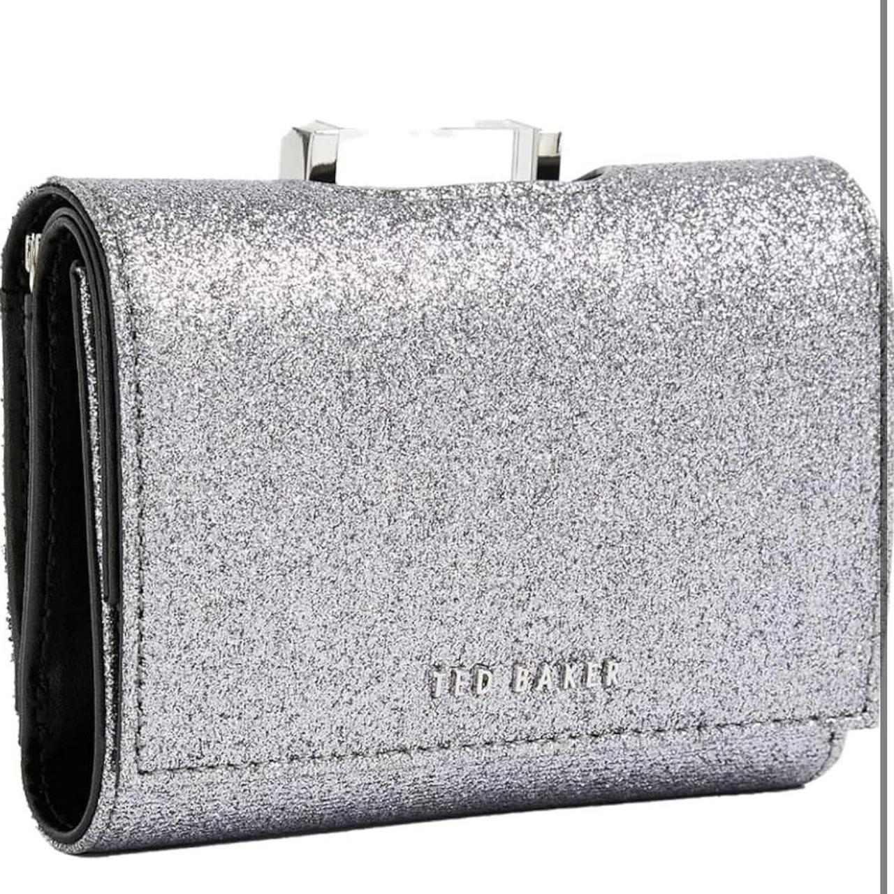 Leather Purse Ted Baker Glitter Purse Crystal Bow Ted Baker Pink