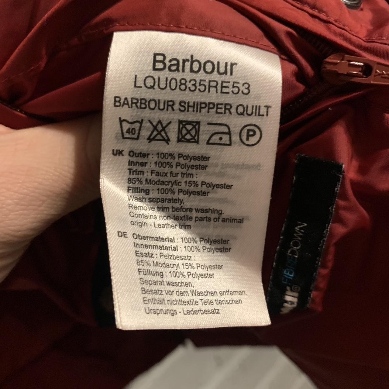 Barbour shipper sale