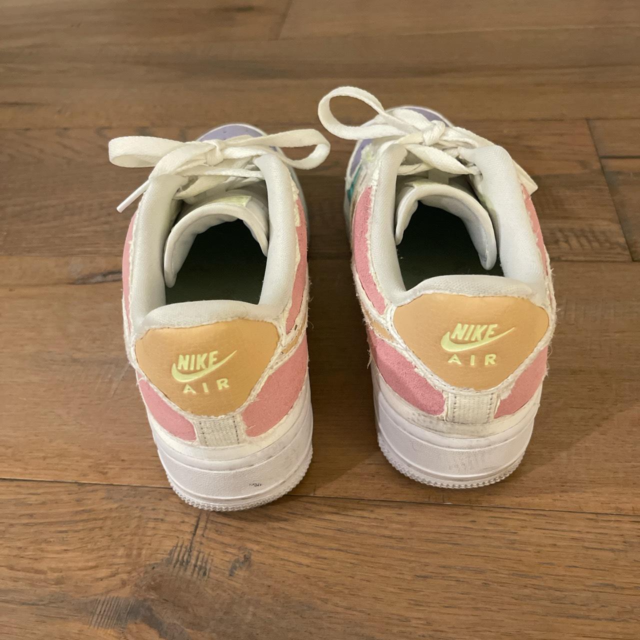 peel off nike air force ones