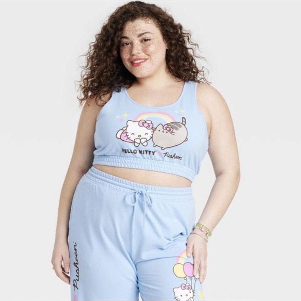 Hello Kitty® x Pusheen® Ladies Cropped Sweatshirt – Pusheen Shop