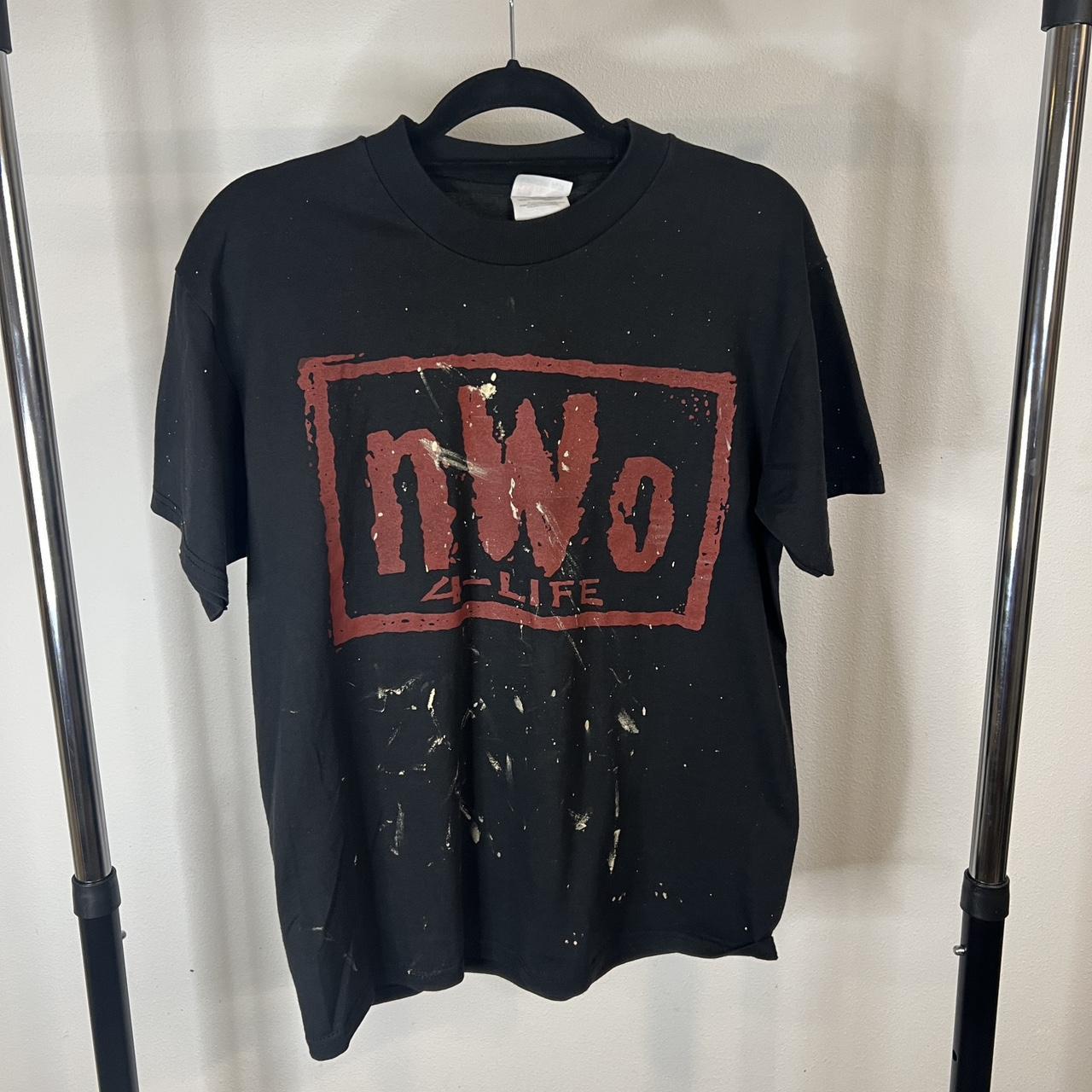 WWE vintage thrashed painted New world order NWO 4... - Depop