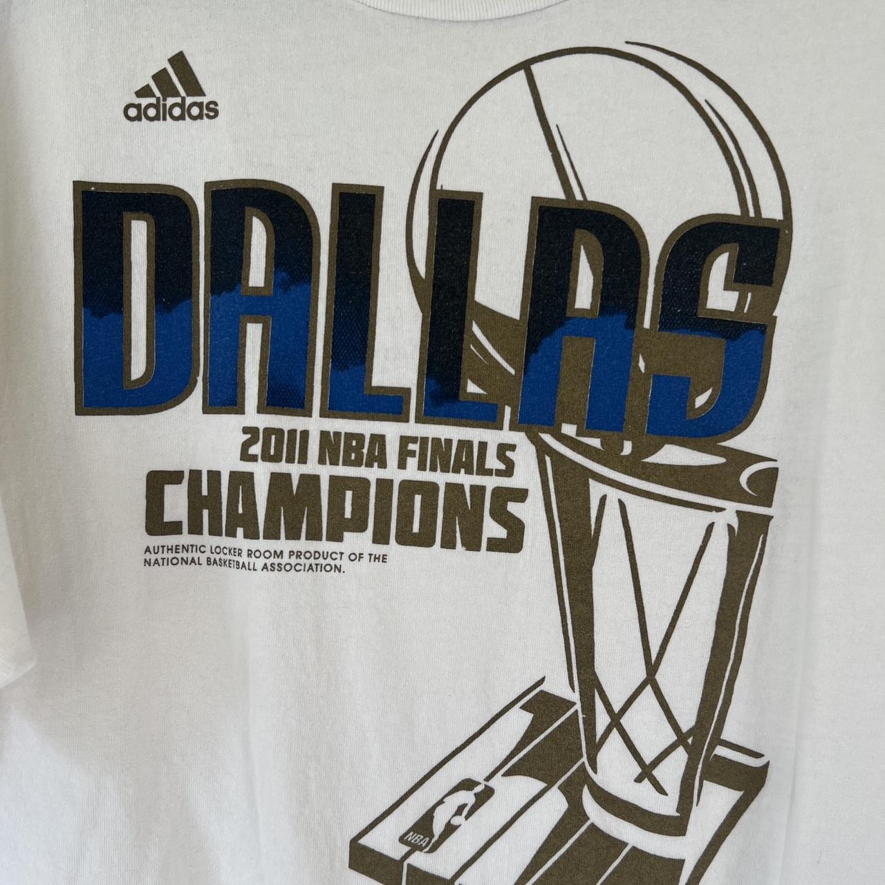 Dallas Mavericks 2011 NBA Finals Champions adidas - Depop