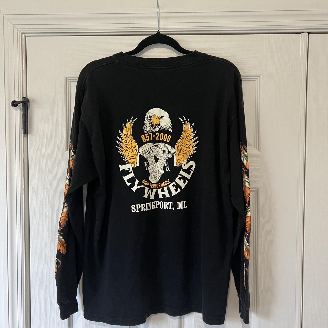 EAGLES FLY HIGH VINTAGE LONG SLEEVE