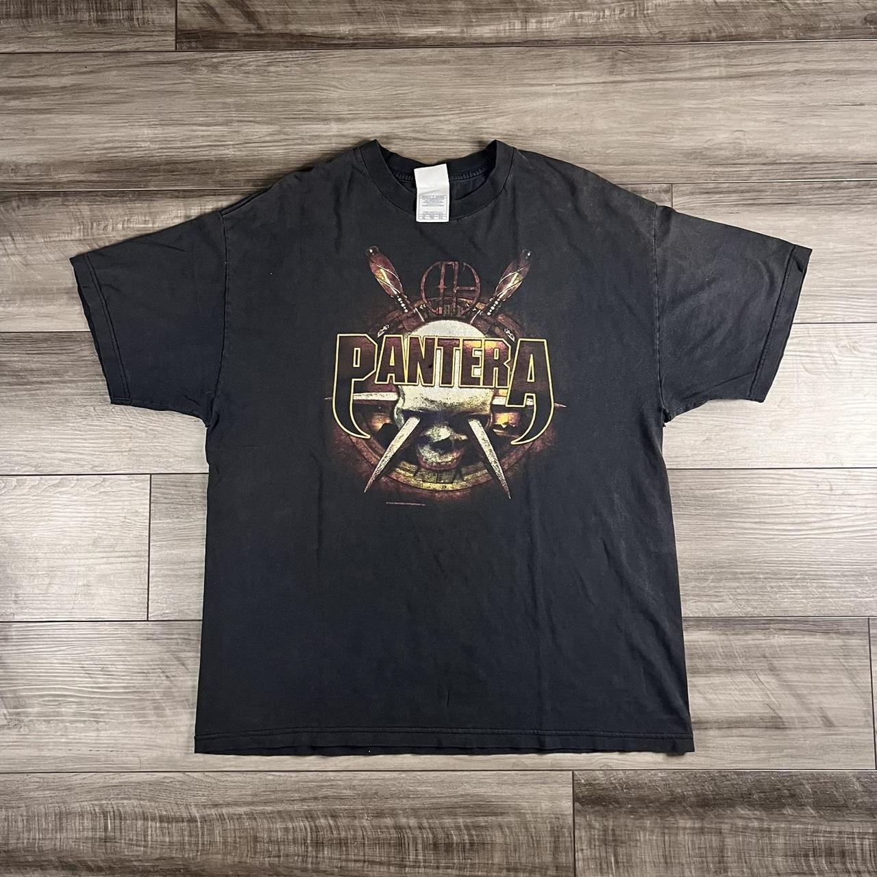 2003 Pantera Faded band Tee Grunge heavy metal men’s... - Depop