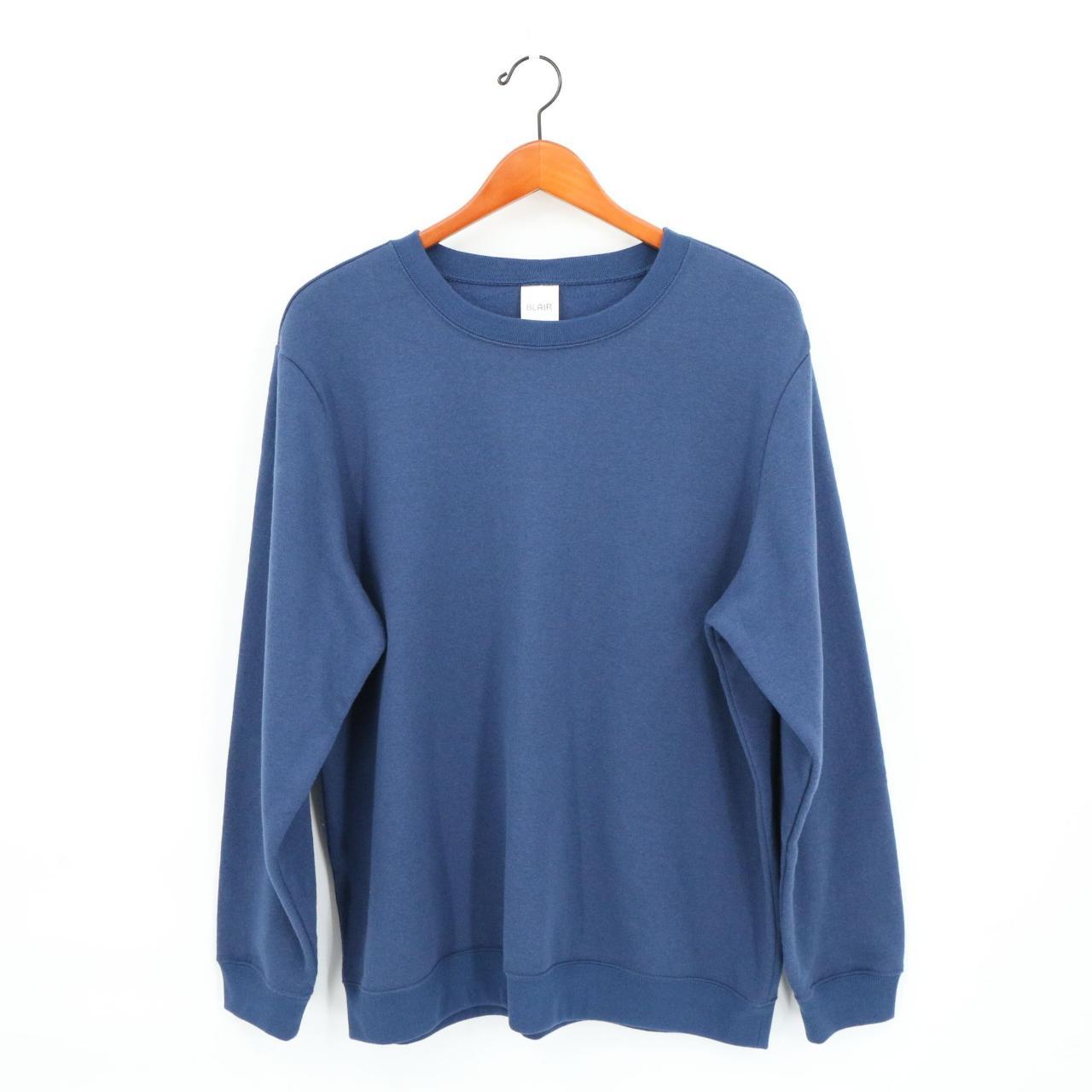 Blair Better Than Basic Sweatshirt Blue Fleece. Depop