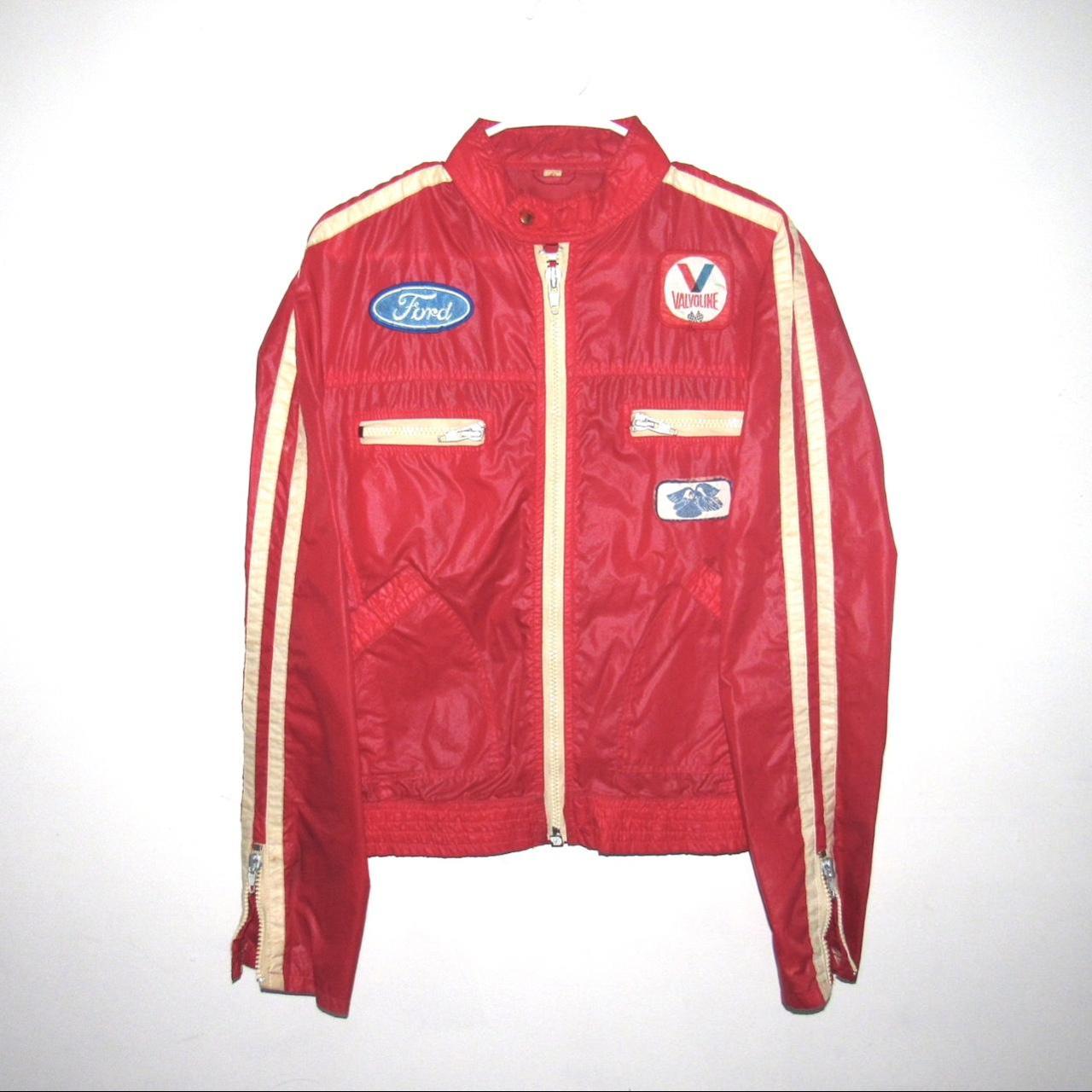 Vintage Ford racing Jacket. Men's true to size... - Depop