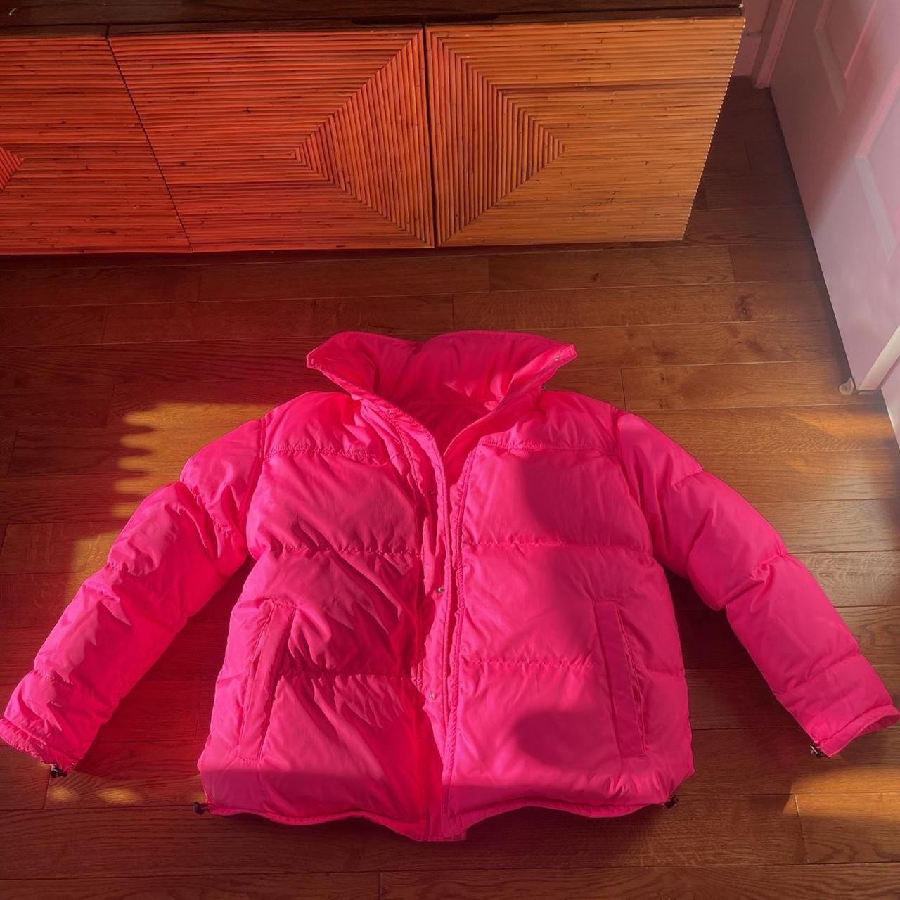 VETEMENTS Puffer Jacket Fluo Pink ダウン