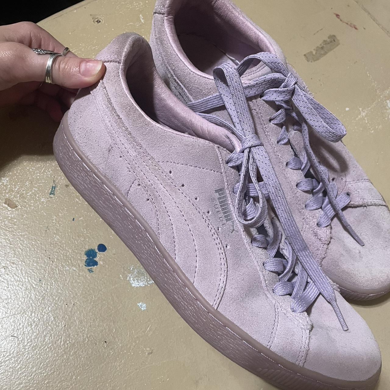 Lavender puma sneakers on sale