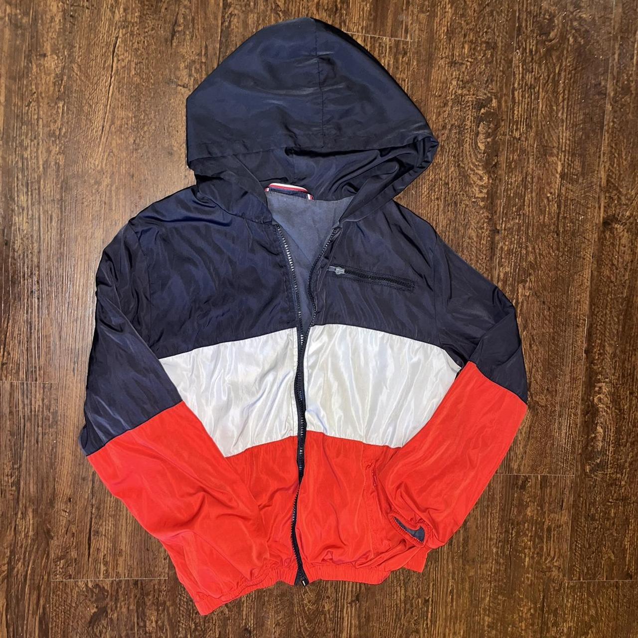 Brandy Melville rain jacket💧 front zipper does not... Depop