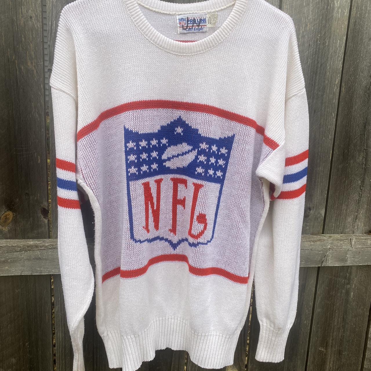 Vintage Pro store Line Cliff Engle sweater. Buffalo Bills.