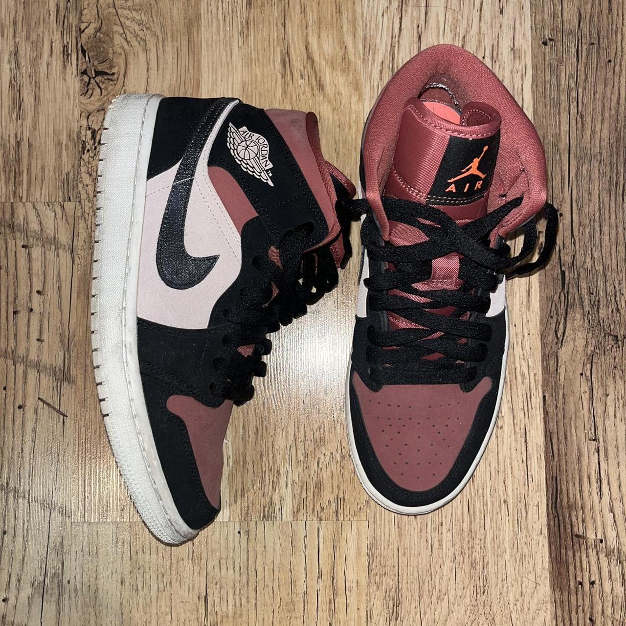womens air jordan dusty pink