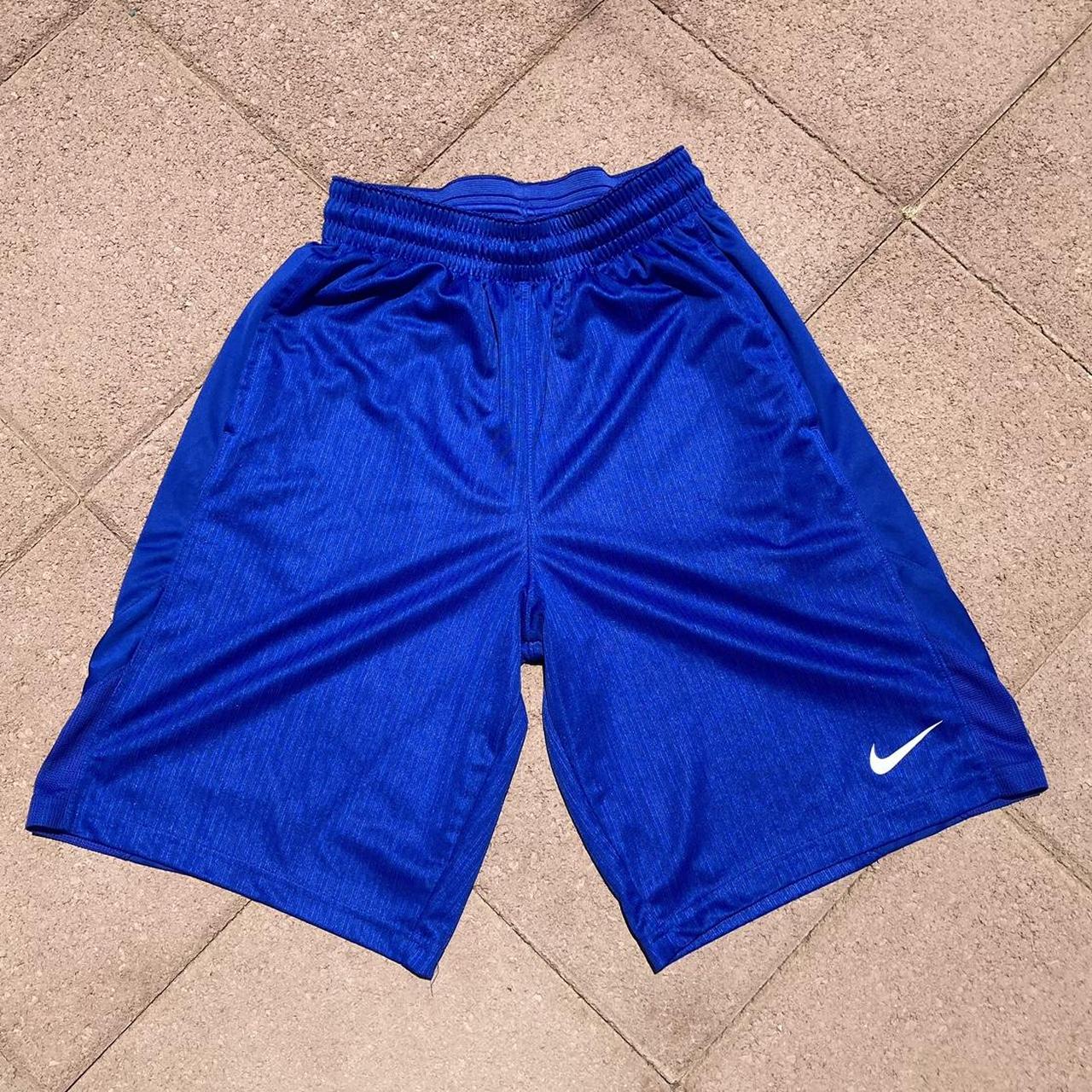 Blue Nike basketball shorts 🔥🏀 only flaw is the tiny... Depop