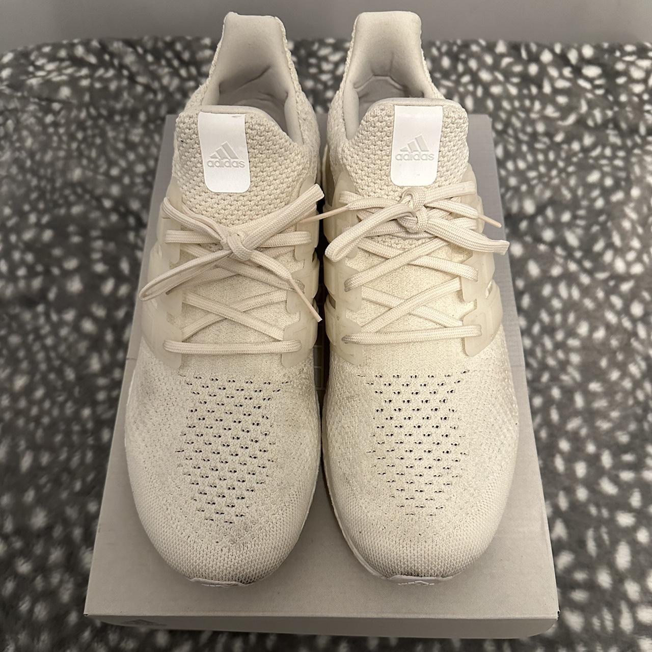 Adidas UltraBoost 5.0 DNA Cream White trainers U.K.... - Depop