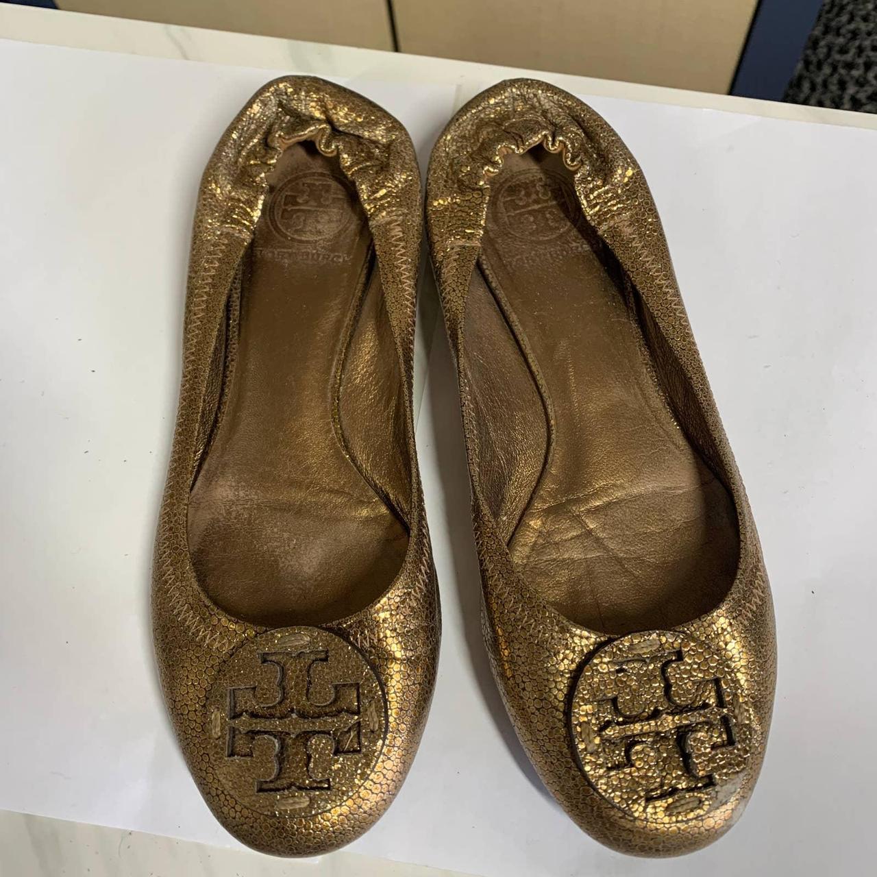 Tory Burch Women's Gold Ballet-shoes 