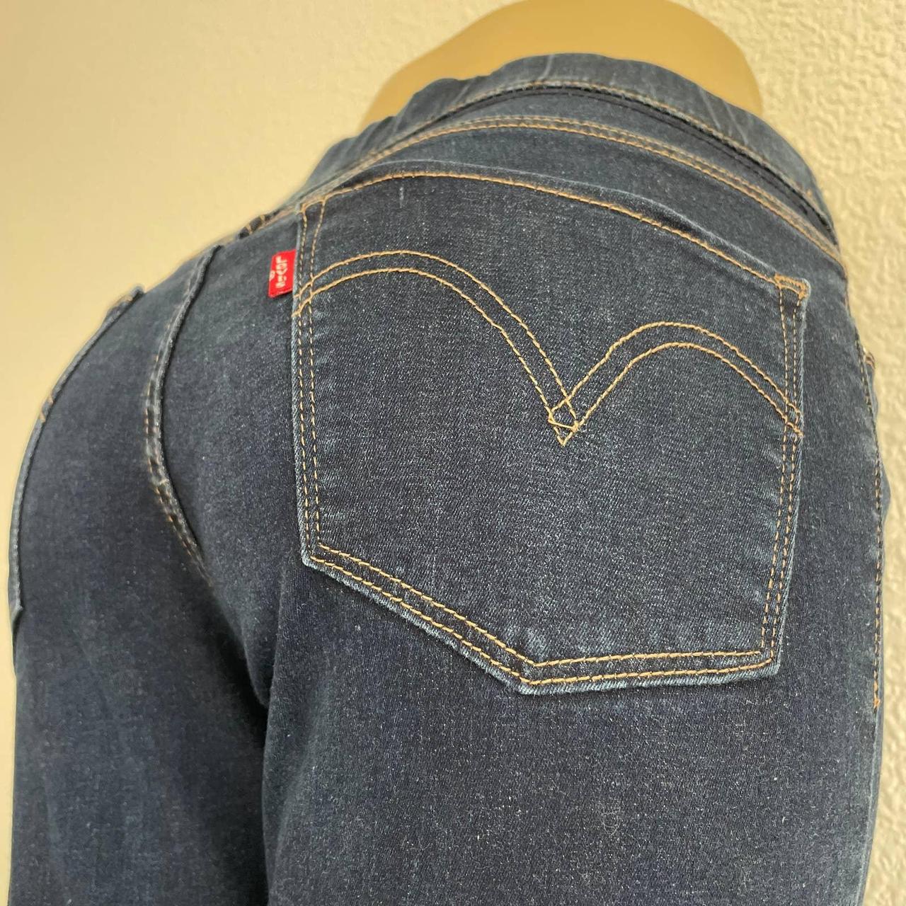 Levis zipper shop back jeans womens