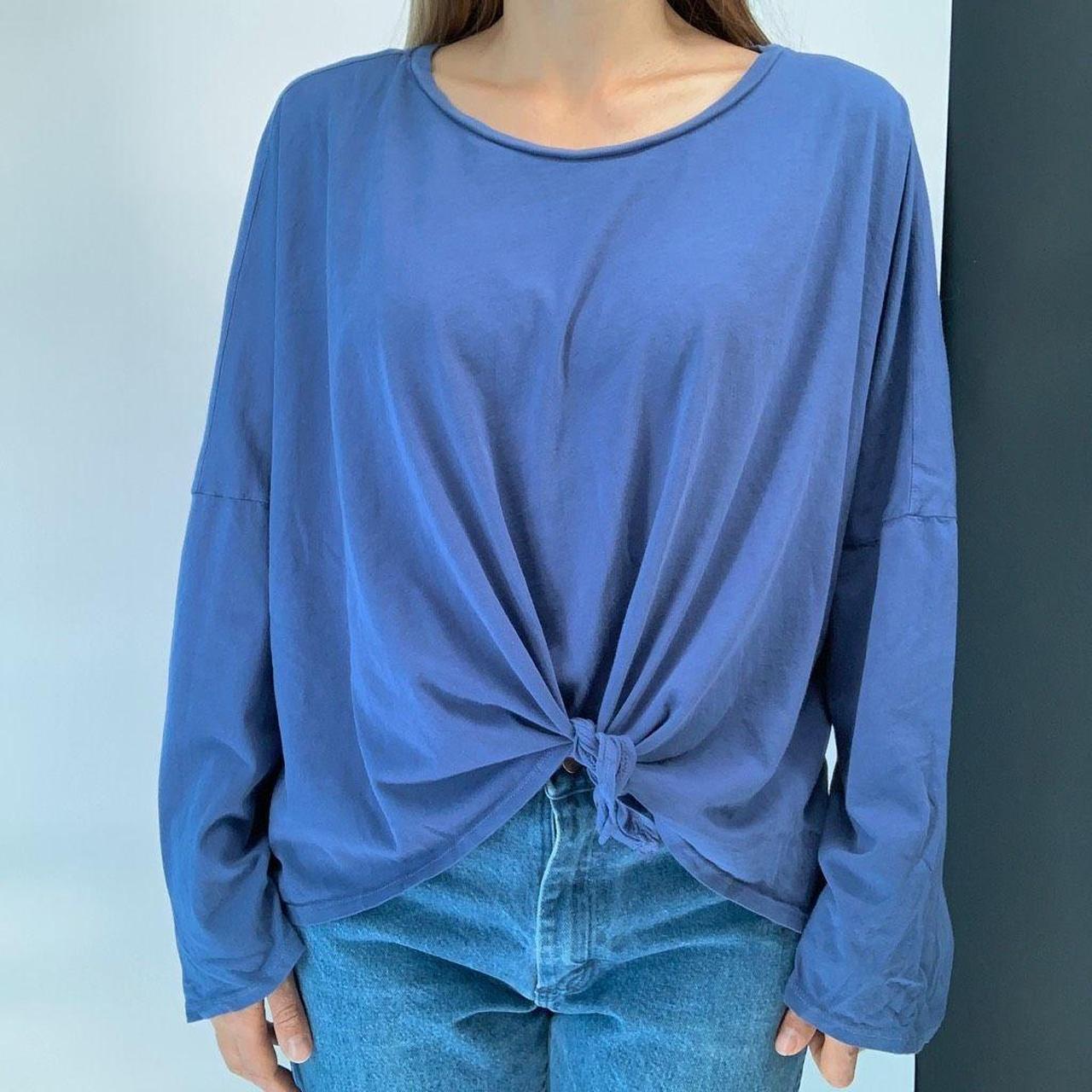 Amour Vert Women's Blue T-shirt (2)