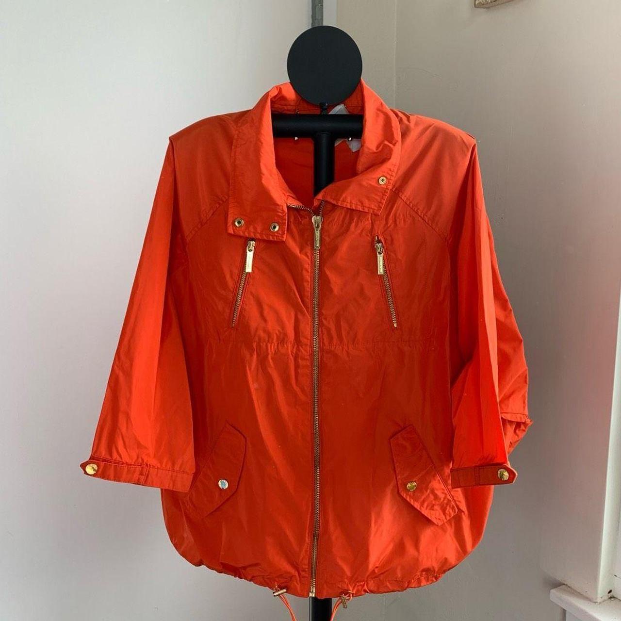 Michael kors deals orange jacket