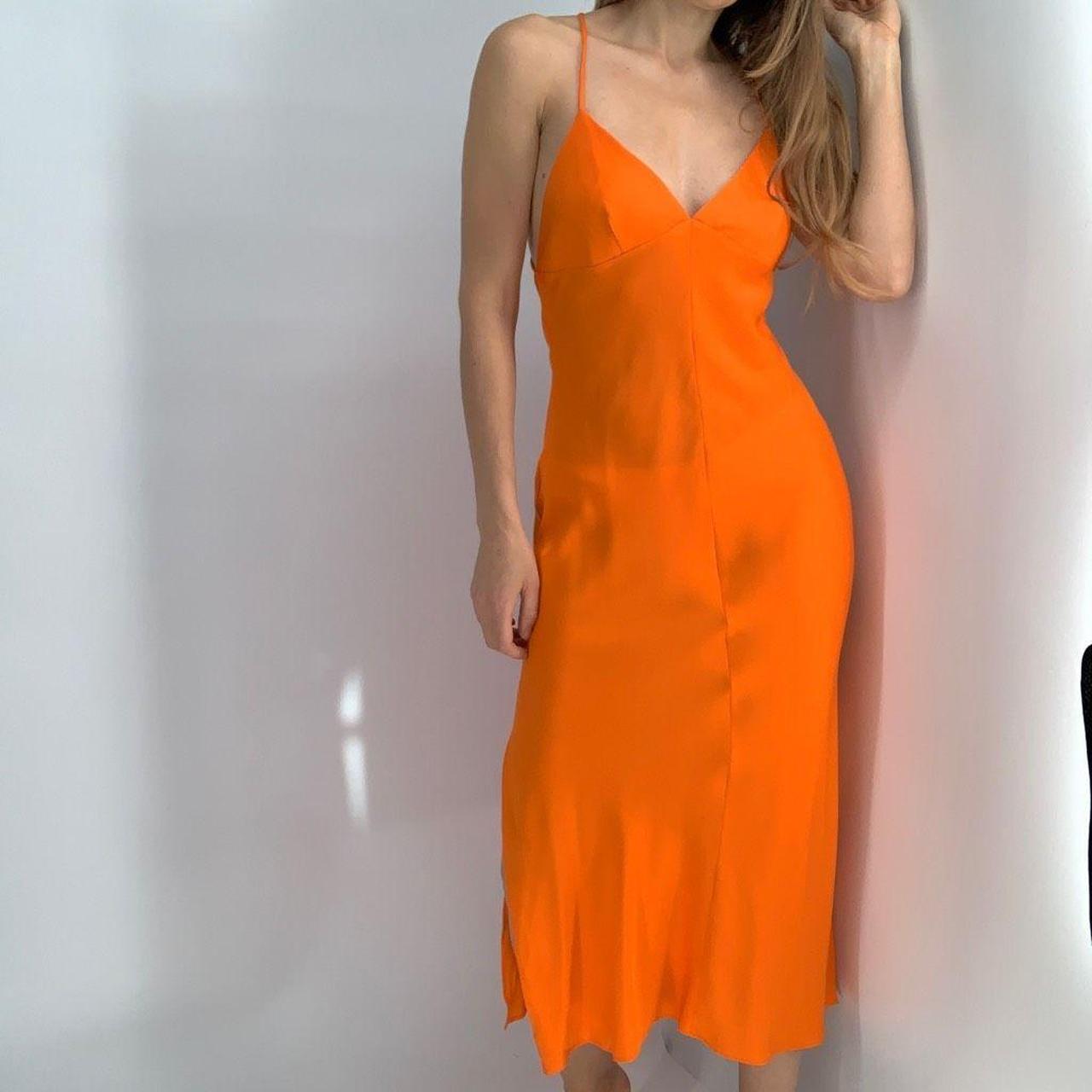 Milly 2024 orange dress